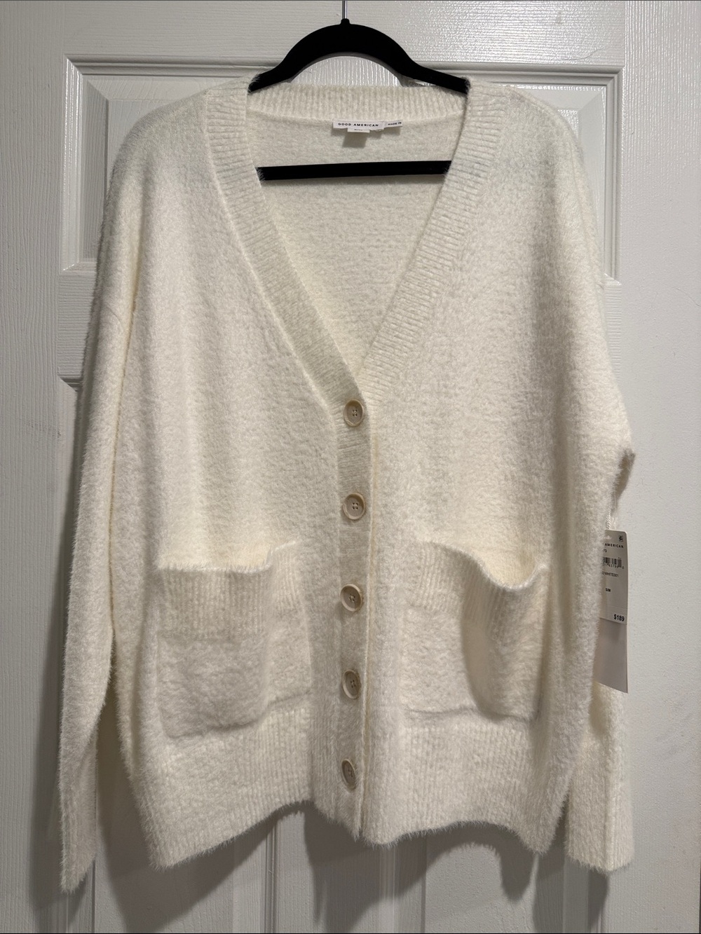 NEW Good American Oversized Cardiagn
